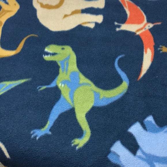 Dinosaur Pillow, Fleece Throw & Sheet - Picture 3 of 14